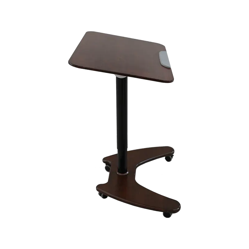 SK06 Meja Miring Pneumatik Kayu Solid Walnut yang Dapat Disesuaikan Tingginya