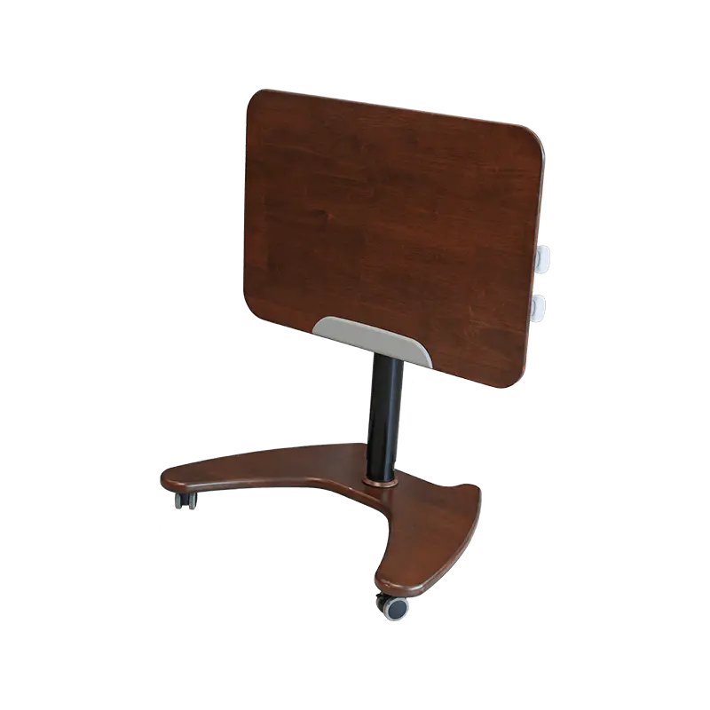 SK06 Meja Miring Pneumatik Kayu Solid Walnut yang Dapat Disesuaikan Tingginya