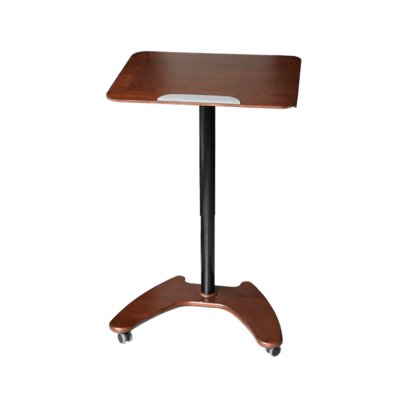 SK06 Meja Miring Pneumatik Kayu Solid Walnut yang Dapat Disesuaikan Tingginya